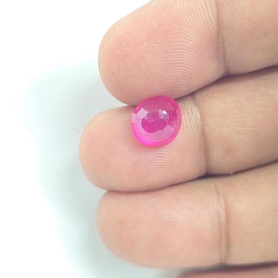 Natural Ruby (Manik) Gemstone – Certified Red Stone Natural Ruby (Manik) Gemstone – Certified Red Stone